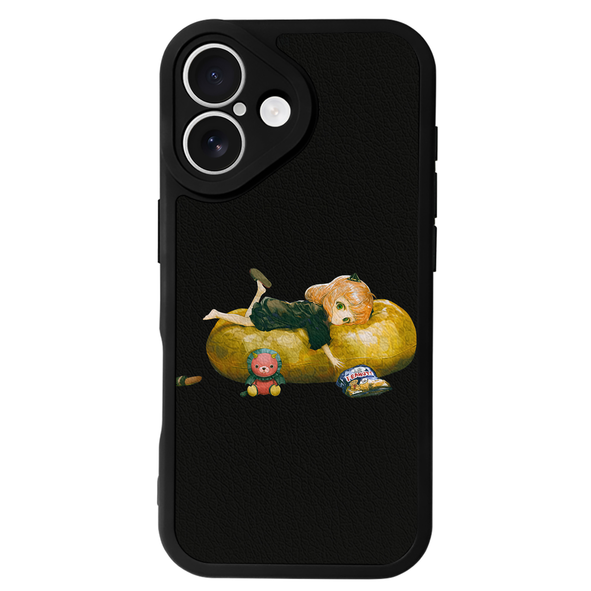 （画像用） SPY×FAMILY间谍家家酒 【iPhone 16シリーズ対応】シリコンスマホケース（レザー調） 材質：シリコン